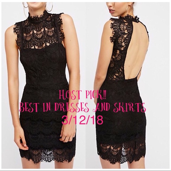 Free People Dresses & Skirts - ✨HP!✨Free People Daydream lace bodycon slip dress